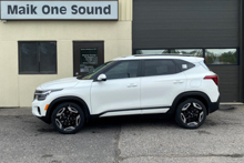 2024 Kia Seltos with professional window tint in North Bay